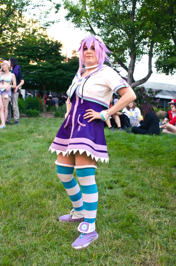 AnimeNext 2014 Neptunia cosplay