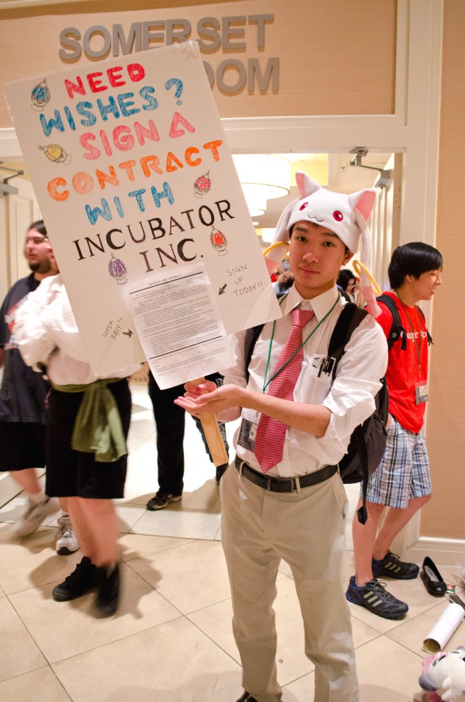 Animenext 2014 kyubey cosplay