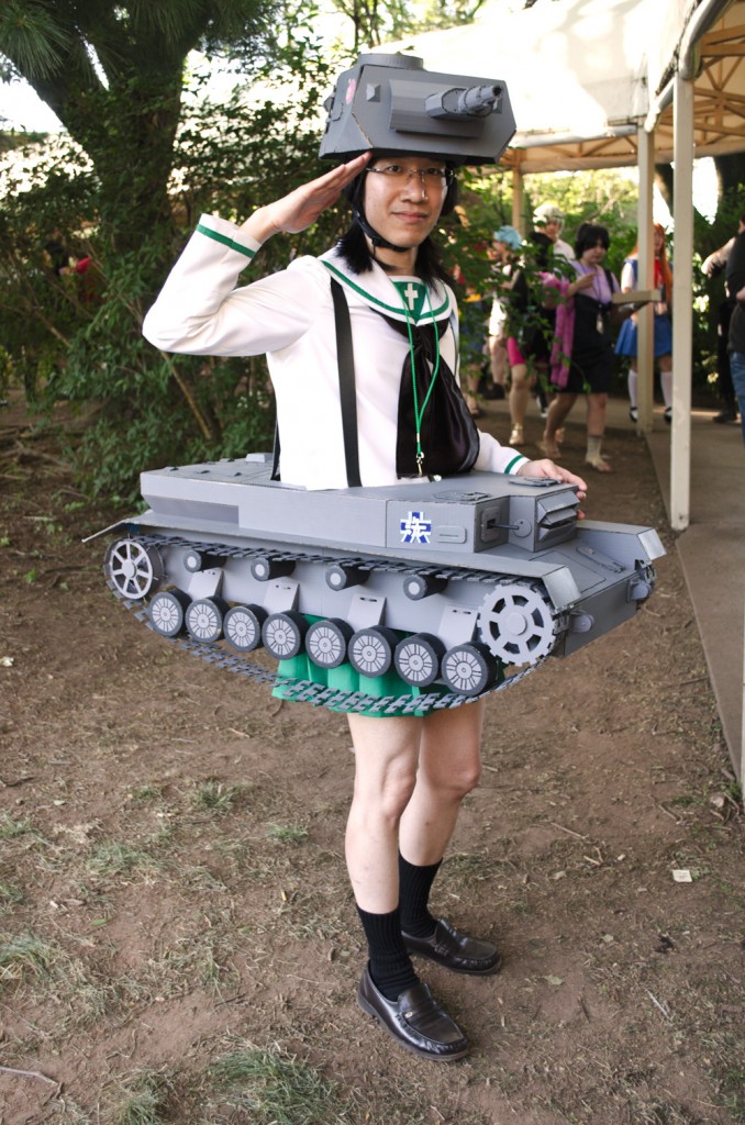 AnimeNEXT 2014 Girls und Panzer cosplay