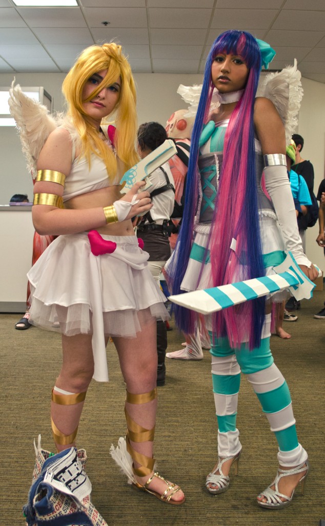 AnimeNEXT 2014 Panty and Stocking cosplay