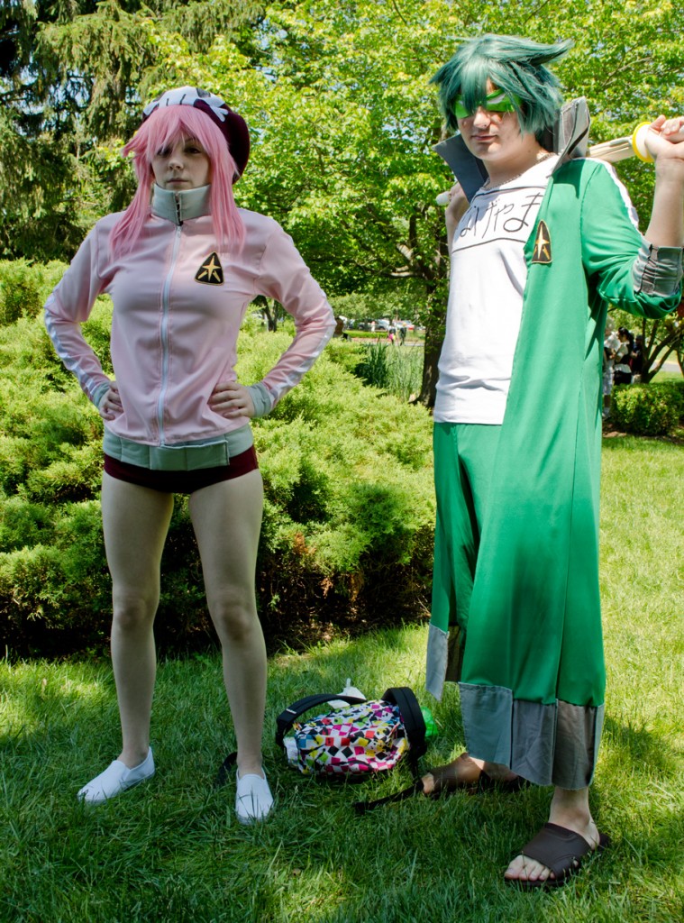 animenext nonon and sanageyama cosplay