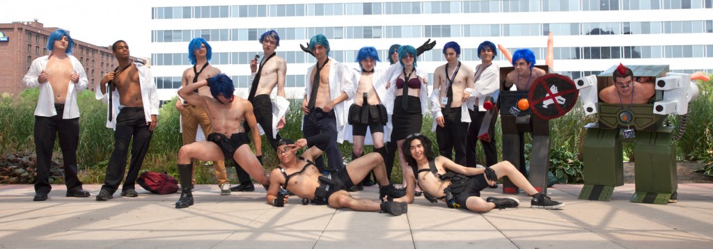 Otakon 2014 Aikuro Mikisugi Cosplay Group Shot