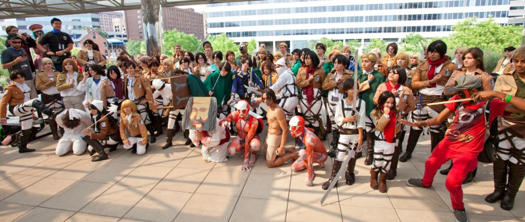 Otakon 2014 Attack on Titan Photoshoot