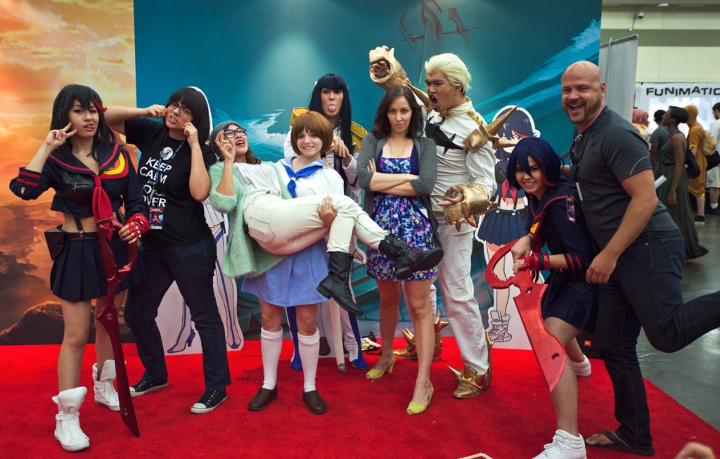 Otakon 2014 Kill la Kill voice Actors