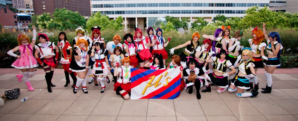 Otakon 2014 Love Live Photoshoot