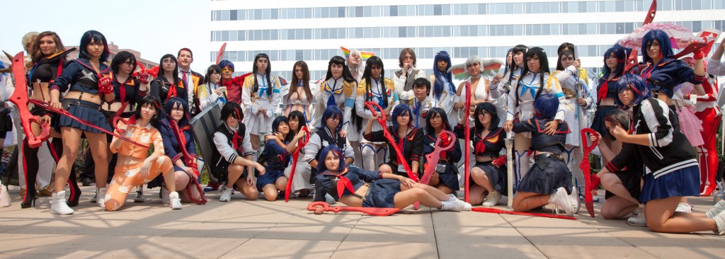 Otakon Kill la Kill meetup Satsuki Ryuko and Ragyo