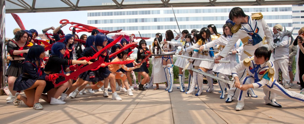 Otakon Ryuko vs Satsuki cosplay