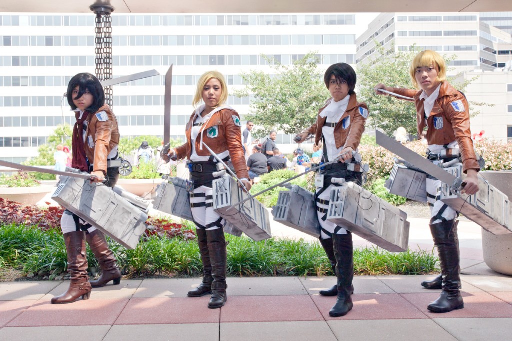 Otakon 2014 snk cosplay