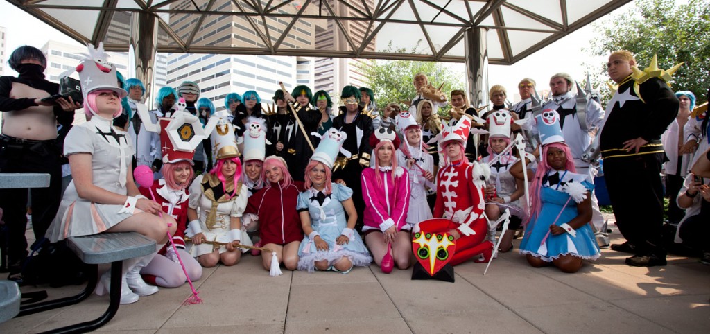 Otakon Kill la Kill photoshoot Elite Four