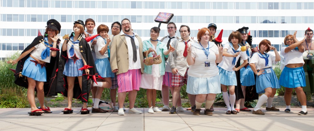 Otakon Mankanshoku Family cosplay