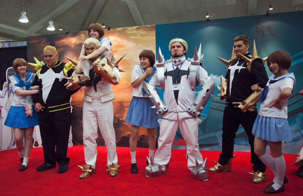 Otakon Aniplex booth Kill la Kill cosplay