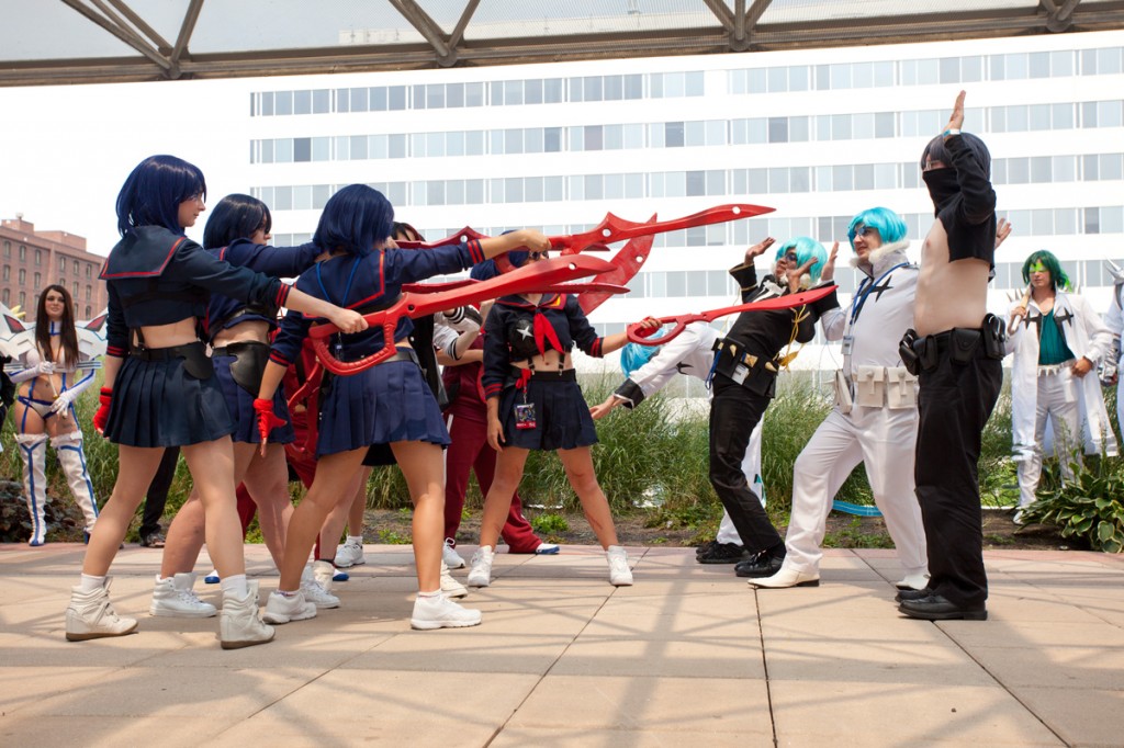 Otakon 2014 Kill la Kill photoshoot ryuko vs inumuta