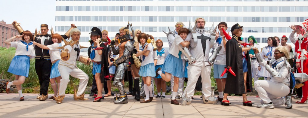 Otakon Kill la Kill cosplay photoshoot Mako X Gamagori