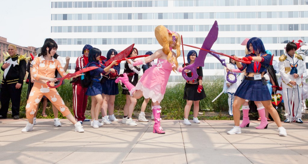 Otakon 2014 Kill la Kill photoshoot Ryuko vs Nui