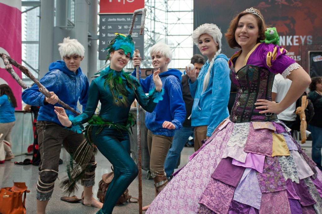 NYCC 2014 frozen cosplay