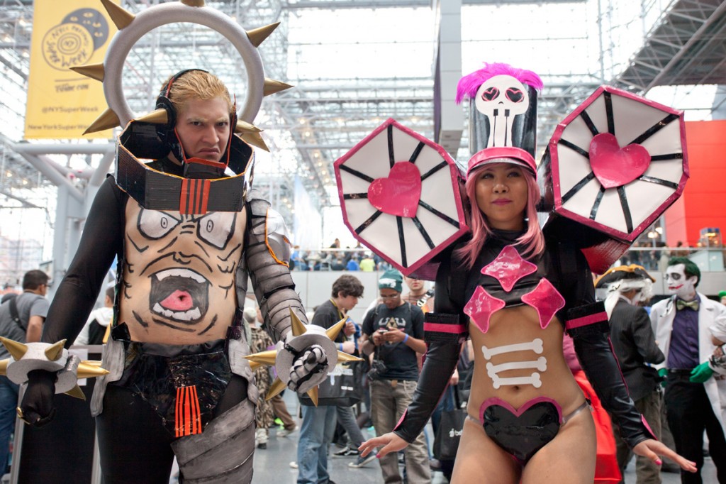 NYCC 2014 nonon and gamagori-cosplay