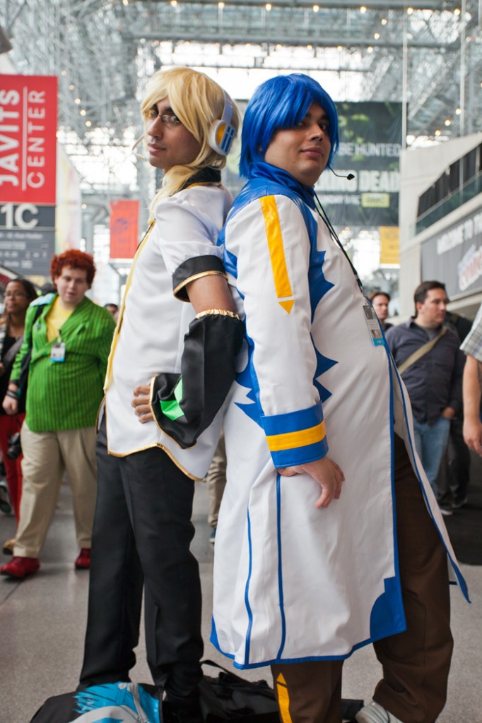 NYCC Kaito and len cosplay